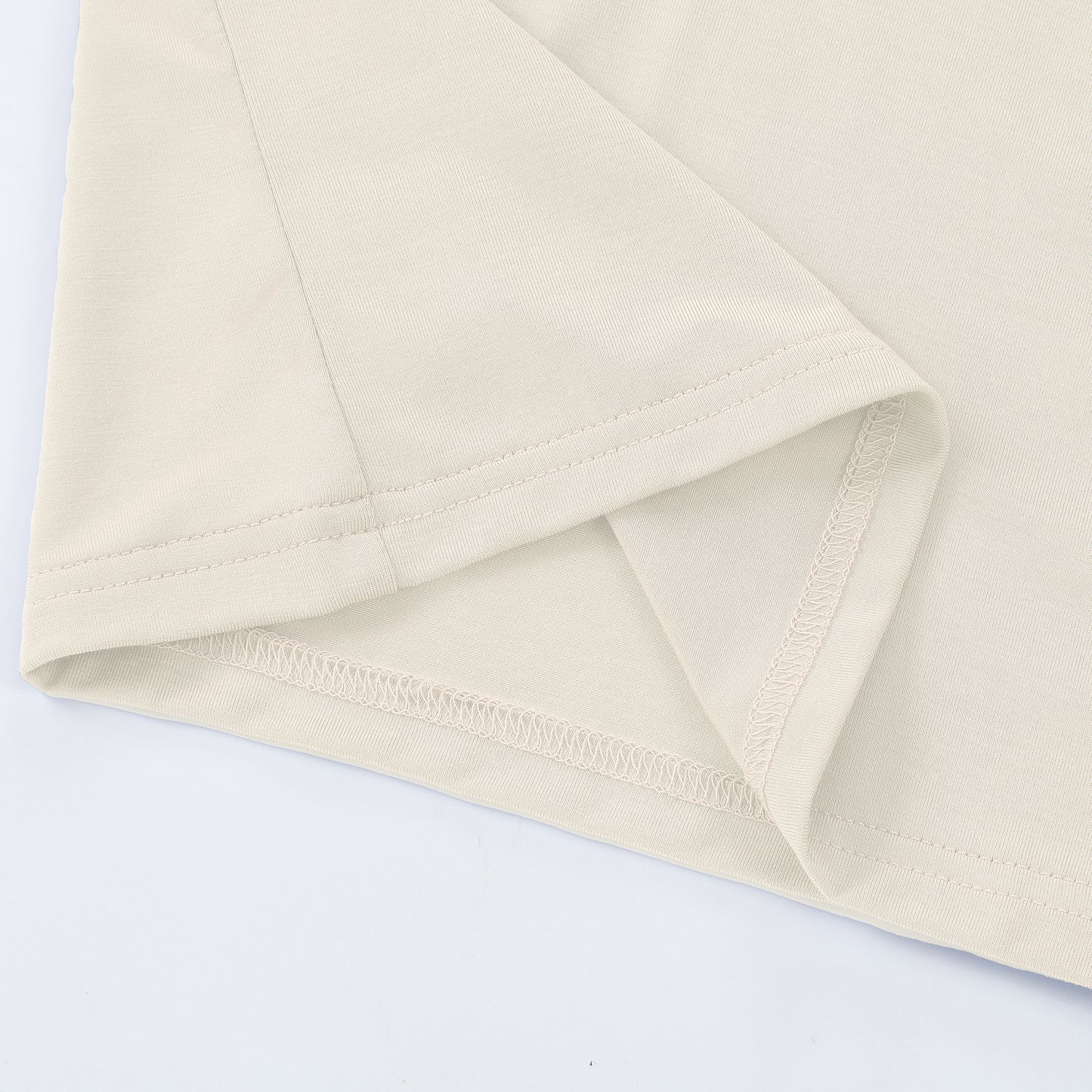 MICHLEY Kids Bamboo Viscose Pajamas Set Soft Stretchy Sleepwear (Beige)