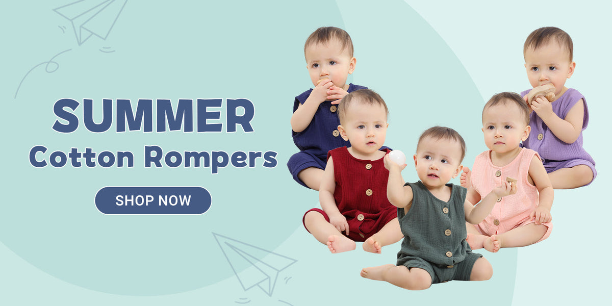 Baby Summer Cotton Rompers