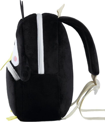MICHLEY Kids Cute Black Penguin Animal Backpack Mini Daycare Travel Bag