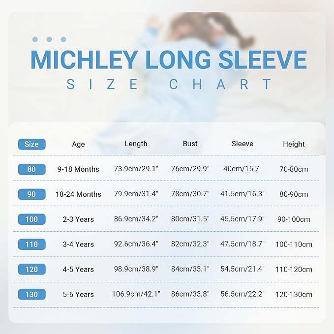 MICHLEY Blue Dinosaur Kids Sleep Bag – Flannel Toddler Pajamas for Play & Cozy Nights