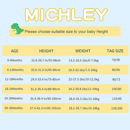 MICHLEY Brown Wolf Baby Costume Winter Flannel Hooded Romper