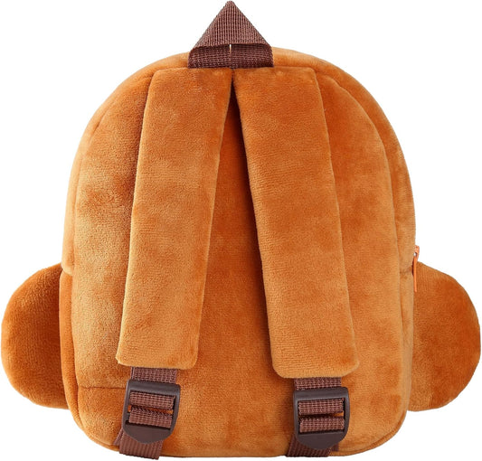MICHLEY Kids Cute Crown Monkey Animal Backpack Mini Daycare Travel Bag