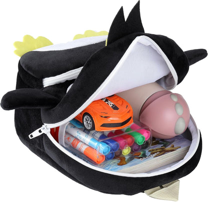 MICHLEY Kids Cute Black Penguin Animal Backpack Mini Daycare Travel Bag