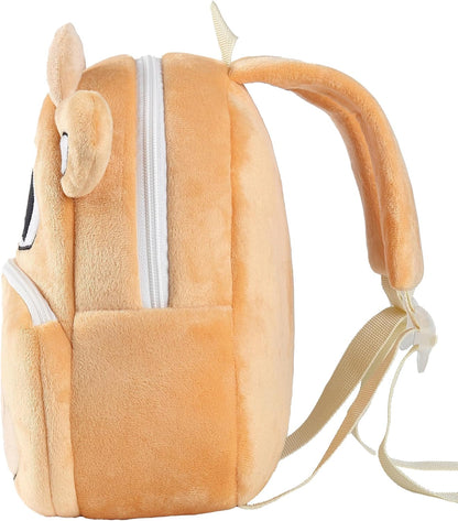 MICHLEY Kids Cute Yellow Calf Animal Backpack Mini Daycare Travel Bag