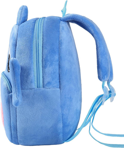 MICHLEY Kids Cute Blue Shark Animal Backpack Mini Daycare Travel Bag