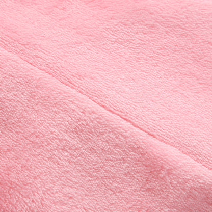 MICHLEY Baby Pink Pig Costume | Soft Flannel Animal Romper & Onesie