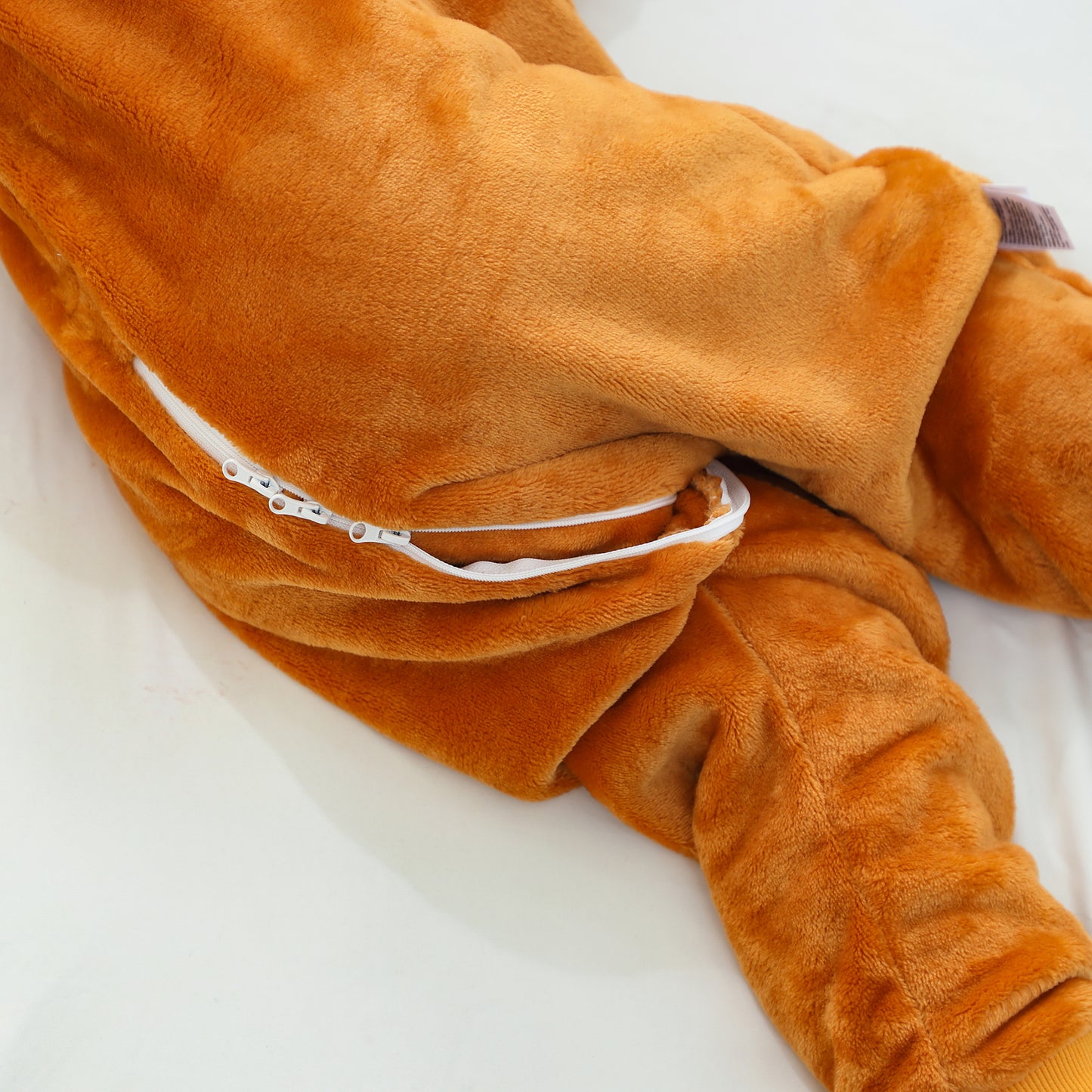 MICHLEY Lion Toddler Flannel Sleeping Bag with Feet - Cozy Winter Sleep Suit
