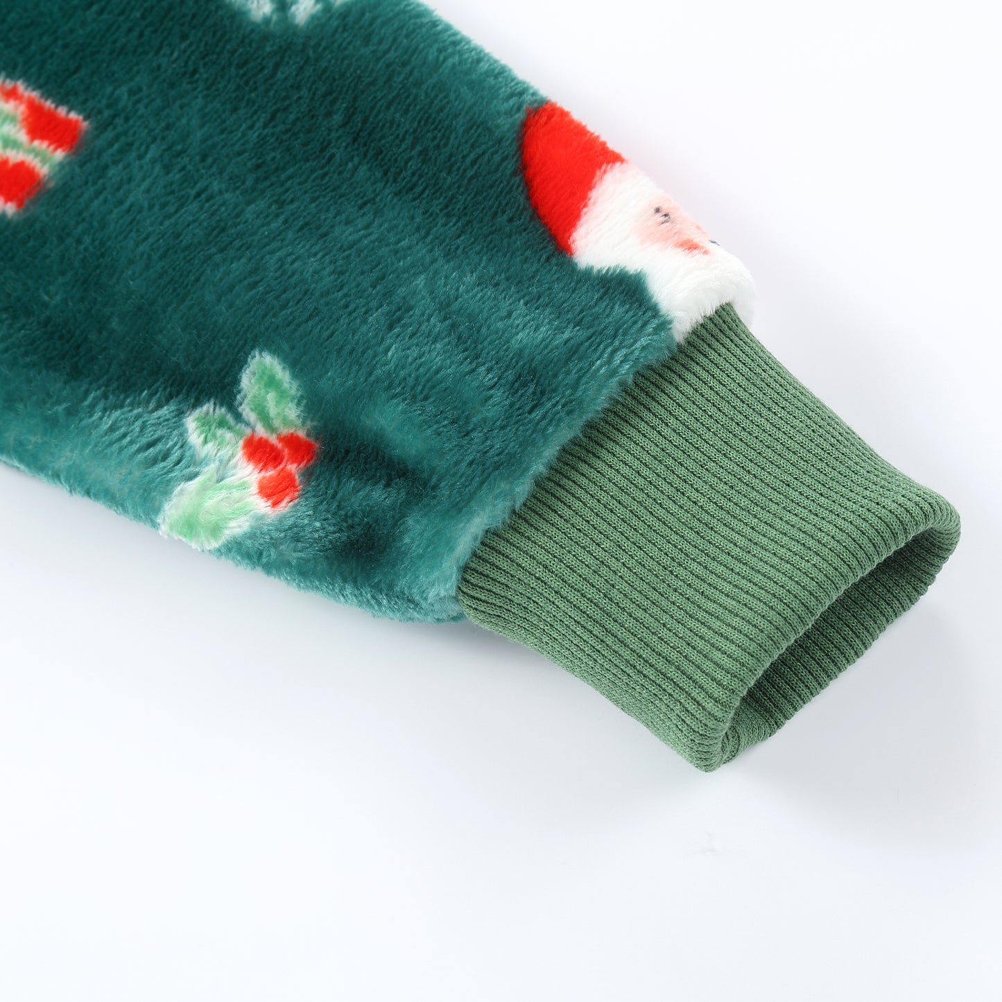 MICHLEY Christmas Santa Toddler Flannel Sleeping Sack with Feet