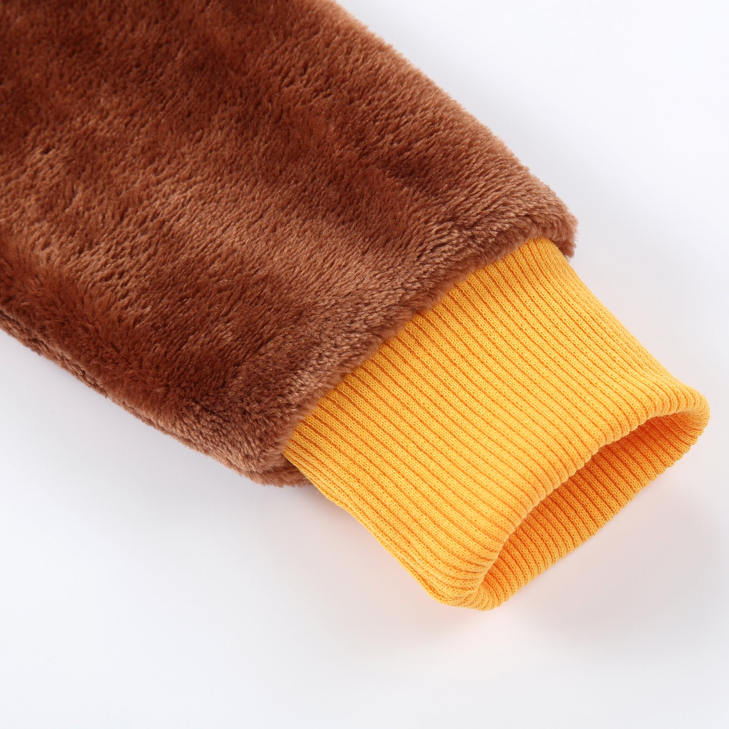 MICHLEY Brown Capybara Toddler Flannel Sleep Bag with Feet