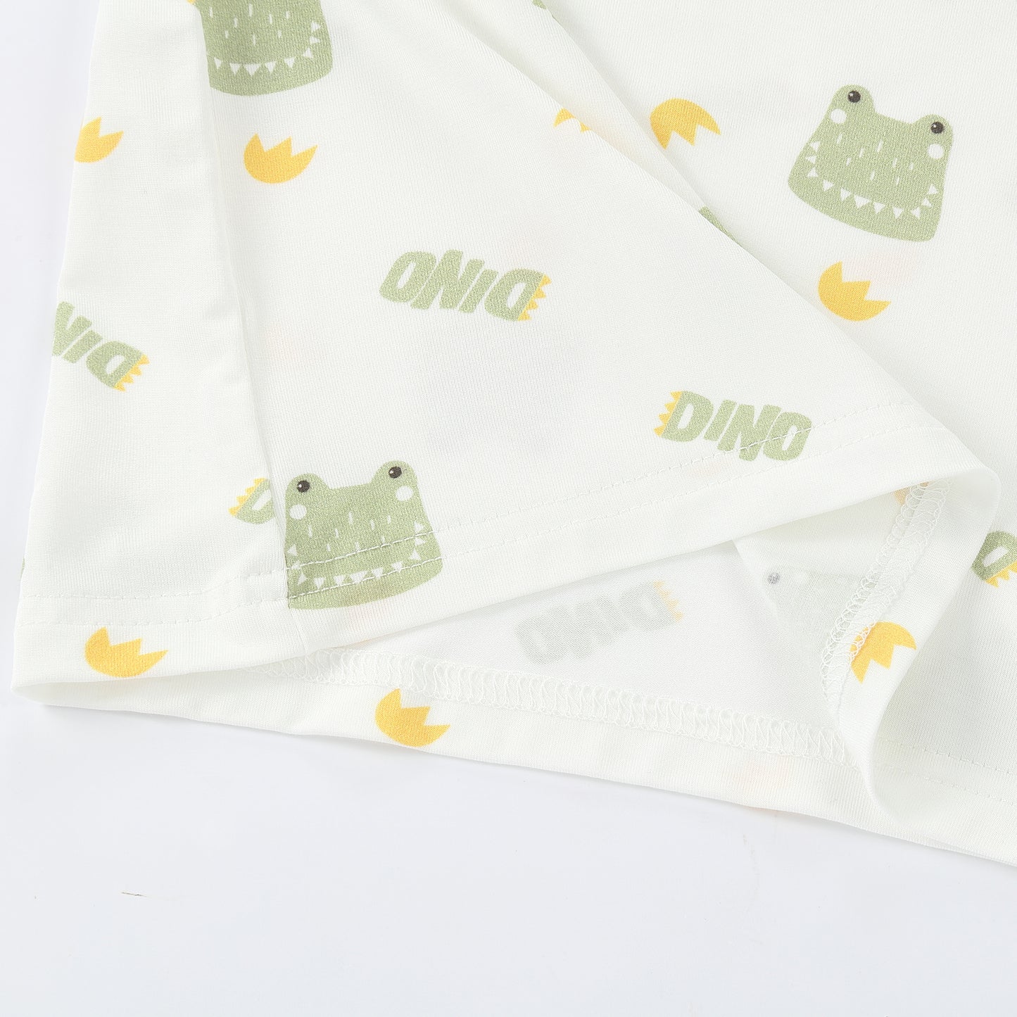 MICHLEY Kids Bamboo Viscose Pajamas Set Soft Stretchy Sleepwear (Frog)