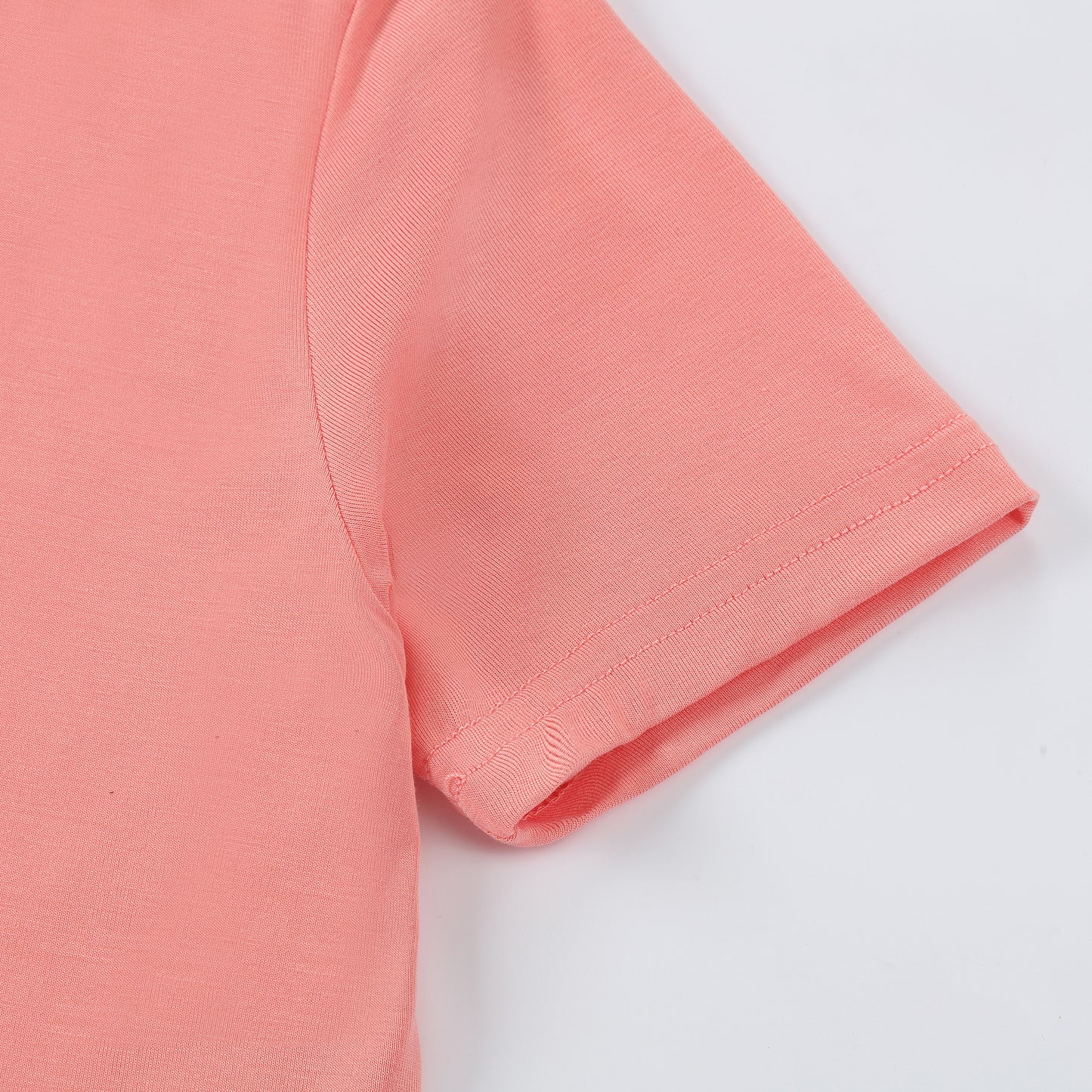 MICHLEY Kids Bamboo Viscose Pajamas Set Soft Stretchy Sleepwear (Pink)
